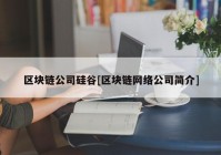 区块链公司硅谷[区块链网络公司简介]